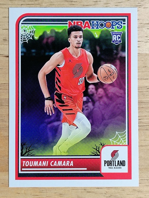 2023-24 Hoops Haunted Hoops #10 Toumani Camara RC