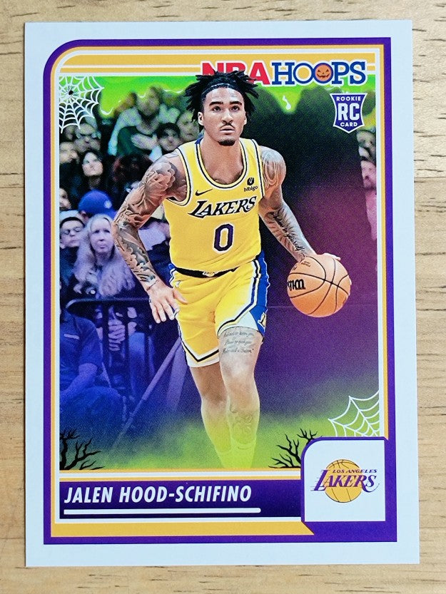 2023-24 Hoops Haunted Hoops #19 Jalen Hood-Schifino RC