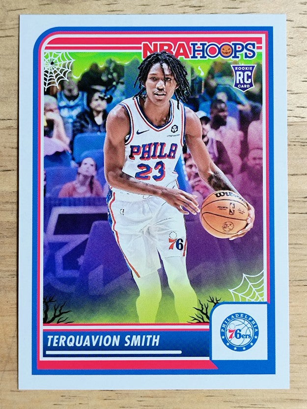 2023-24 Hoops Haunted Hoops #50 Terquavion Smith RC