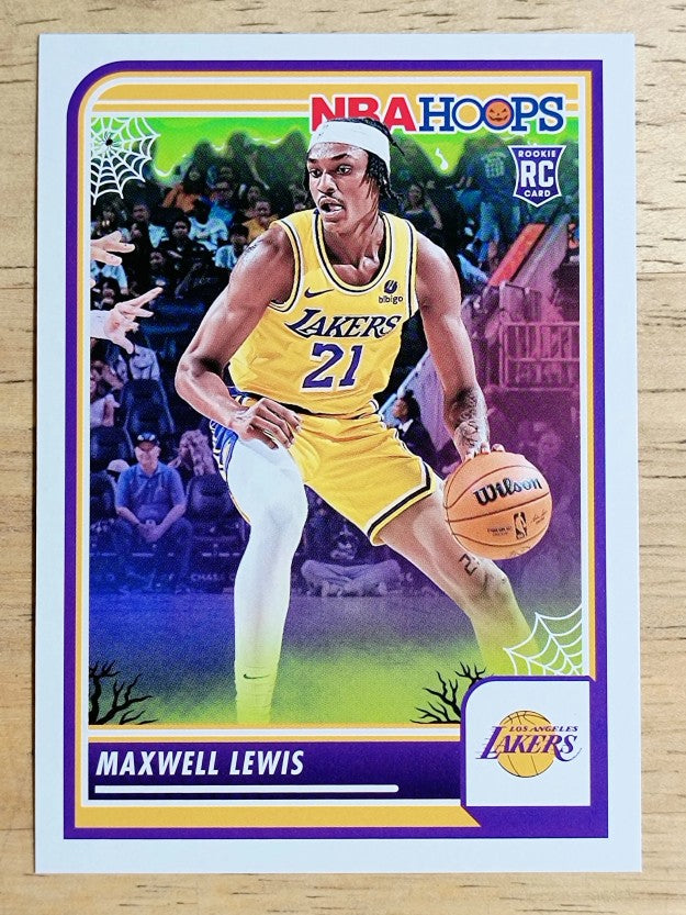 2023-24 Hoops Haunted Hoops #56 Maxwell Lewis RC