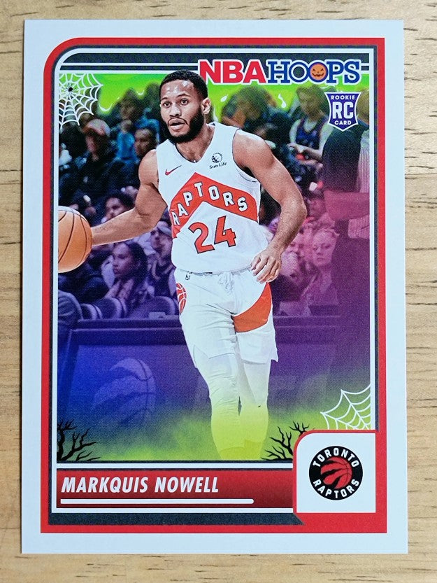 2023-24 Hoops Haunted Hoops #57 Markquis Nowell RC