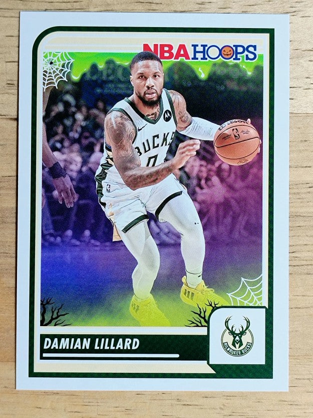 2023-24 Hoops Haunted Hoops #60 Damian Lillard
