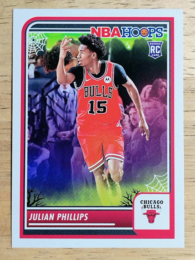 2023-24 Hoops Haunted Hoops #61 Julian Phillips RC