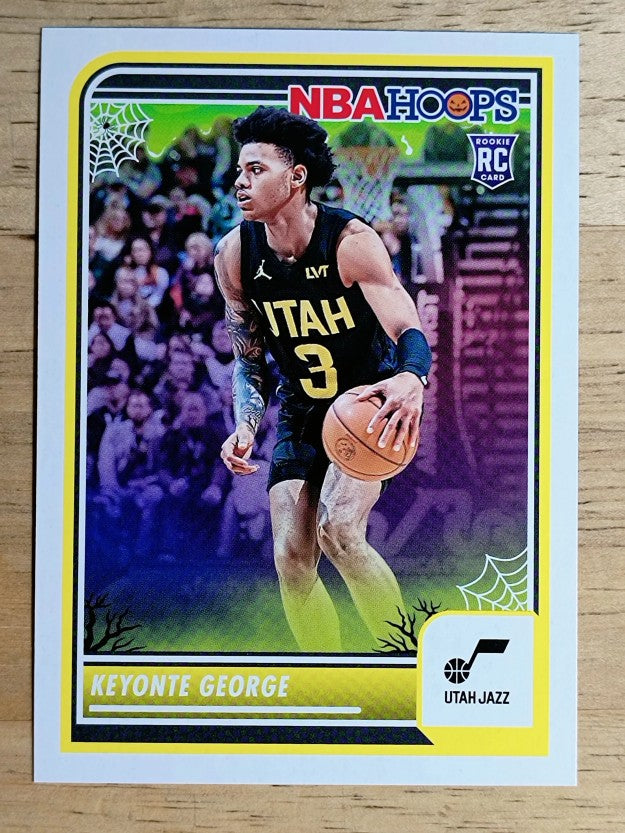 2023-24 Hoops Haunted Hoops #98 Keyonte George RC