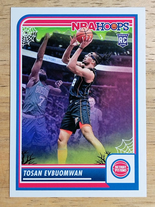 2023-24 Hoops Haunted Hoops #133 Tosan Evbuomwan RC