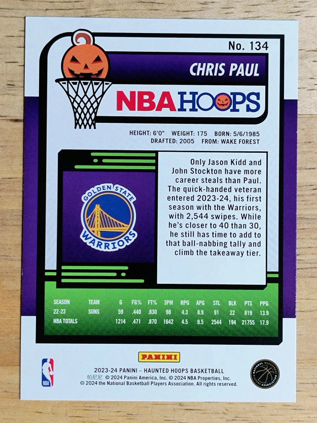 2023-24 Hoops Haunted Hoops #134 Chris Paul