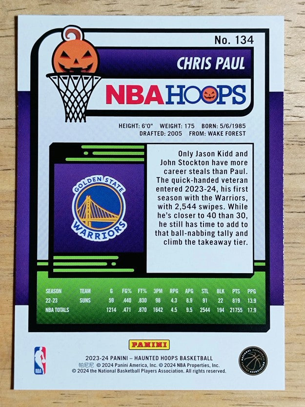 2023-24 Hoops Haunted Hoops #134 Chris Paul