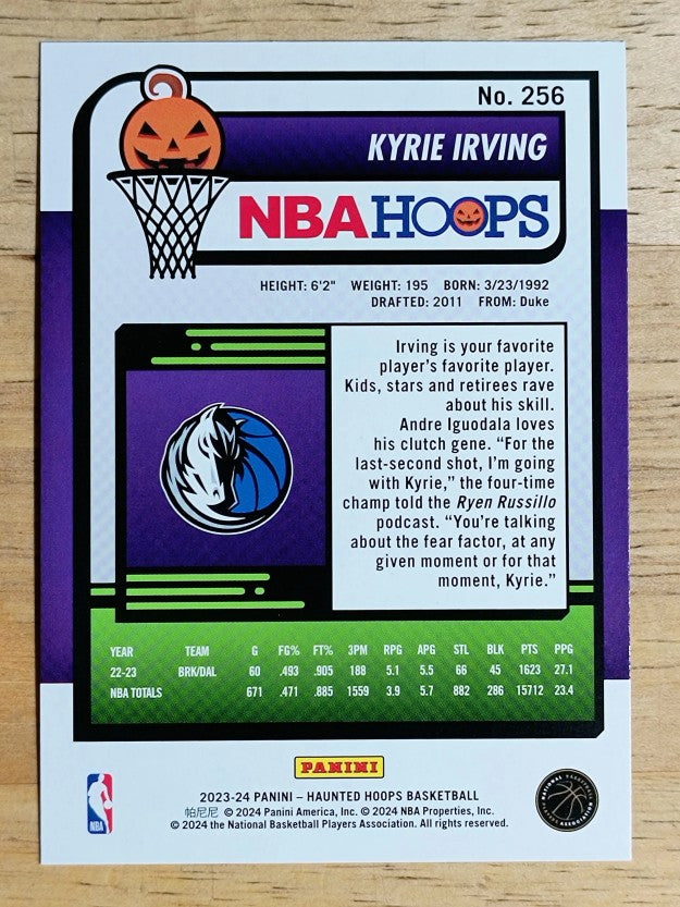 2023-24 Hoops Haunted Hoops #256 Kyrie Irving