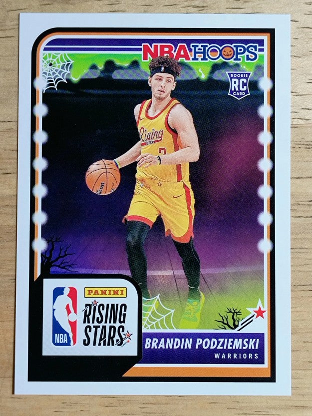 2023-24 Hoops Haunted Hoops #297 Brandin Podziemski RS