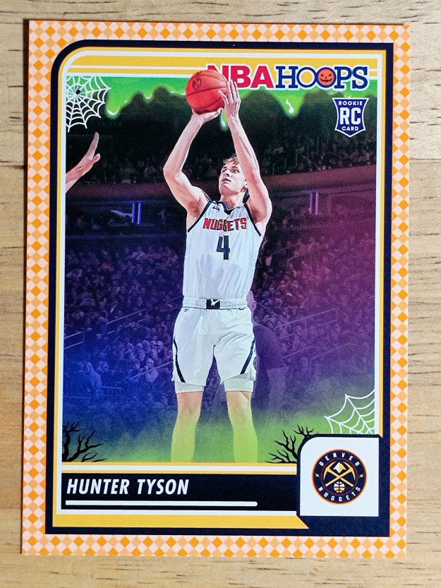 2023-24 Hoops Haunted Hoops Orange #29 Hunter Tyson