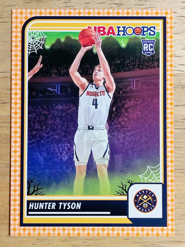 2023-24 Hoops Haunted Hoops Orange #29 Hunter Tyson