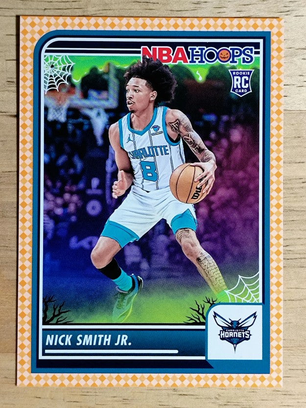 2023-24 Hoops Haunted Hoops Orange #31 Nick Smith Jr.