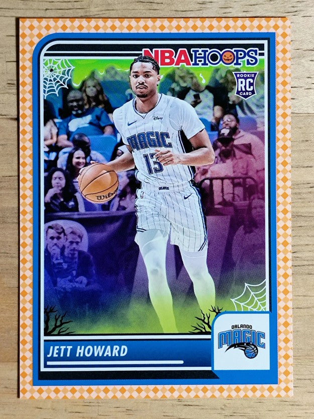 2023-24 Hoops Haunted Hoops Orange #129 Jett Howard