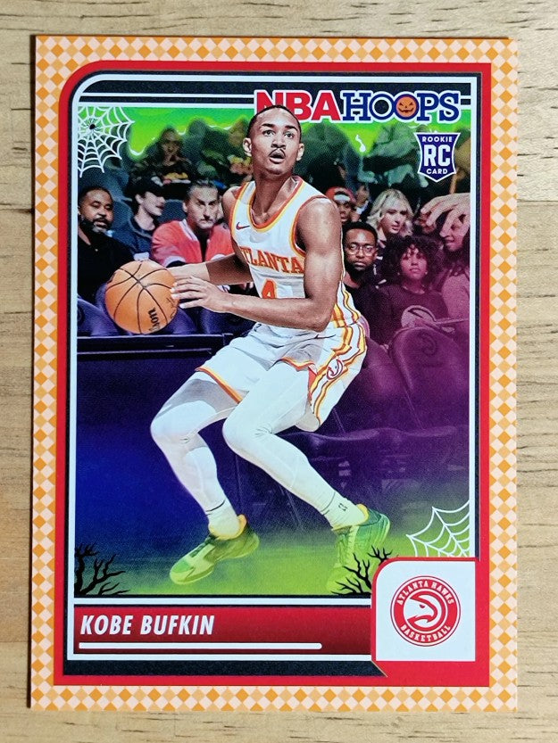 2023-24 Hoops Haunted Hoops Orange #148 Kobe Bufkin
