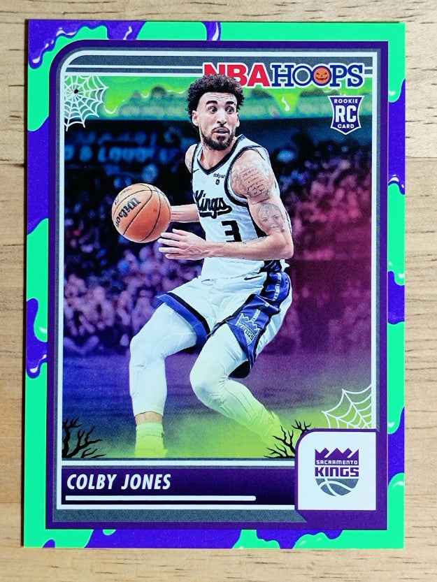 2023-24 Hoops Haunted Hoops Slime #49 Colby Jones