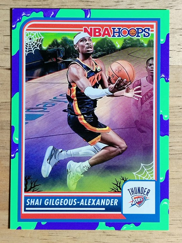 2023-24 Hoops Haunted Hoops Slime #147 Shai Gilgeous-Alexander