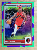 2023-24 Hoops Haunted Hoops Slime #202 Bruce Brown