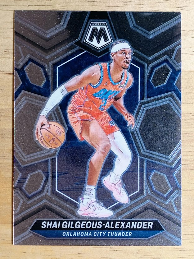 2023-24 Panini Mosaic #85 Shai Gilgeous-Alexander