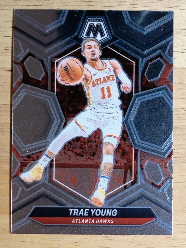 2023-24 Panini Mosaic #107 Trae Young