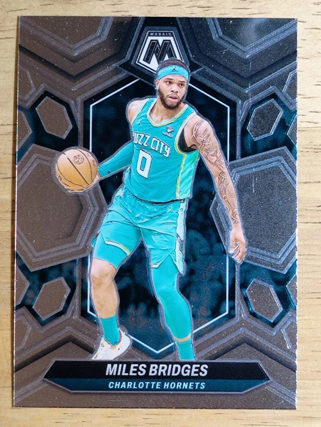 2023-24 Panini Mosaic #108 Miles Bridges