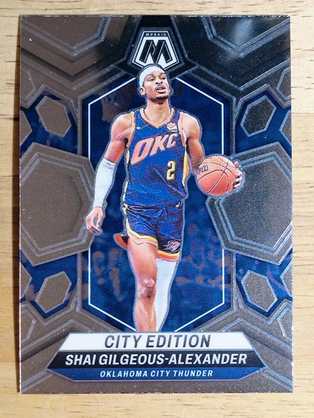 2023-24 Panini Mosaic #272 Shai Gilgeous-Alexander/City Edition