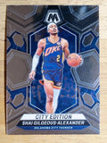 2023-24 Panini Mosaic #272 Shai Gilgeous-Alexander/City Edition