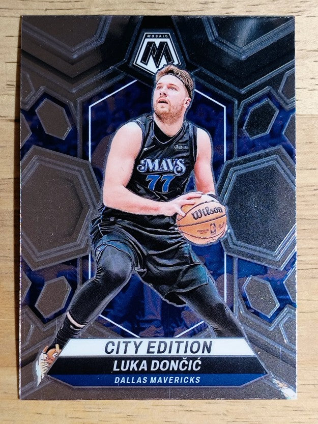 2023-24 Panini Mosaic #285 Luka Doncic/City Edition