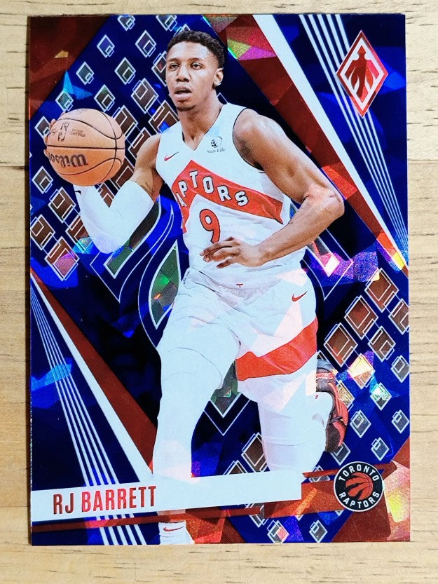 2023-24 Panini Phoenix Blue Ice #74 RJ Barrett
