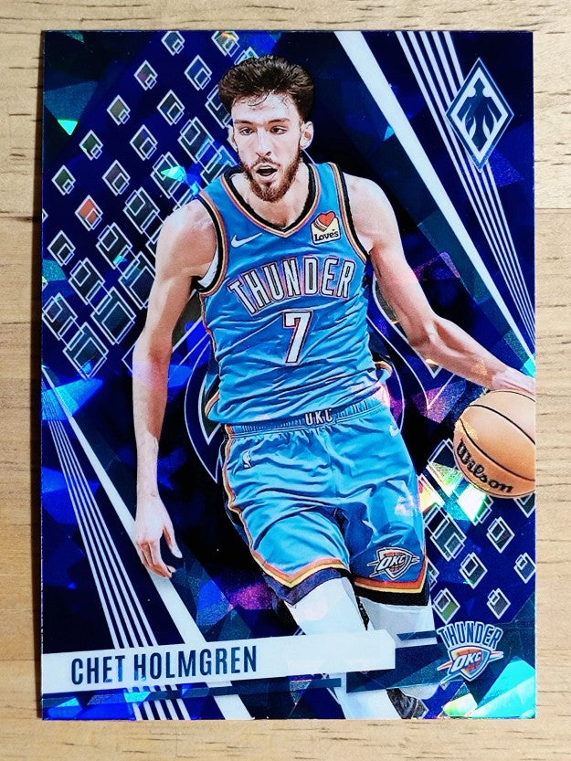 2023-24 Panini Phoenix Blue Ice #82 Chet Holmgren