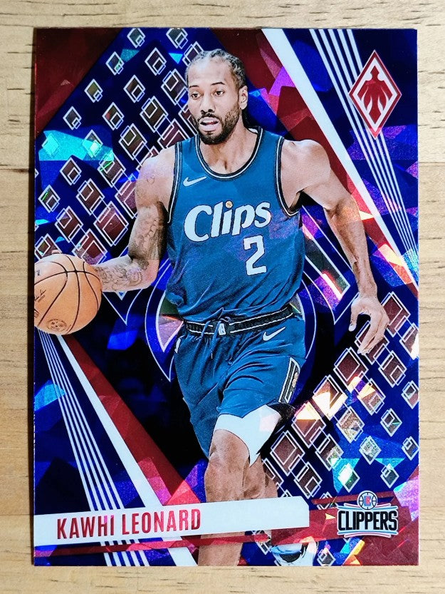 2023-24 Panini Phoenix Blue Ice #96 Kawhi Leonard