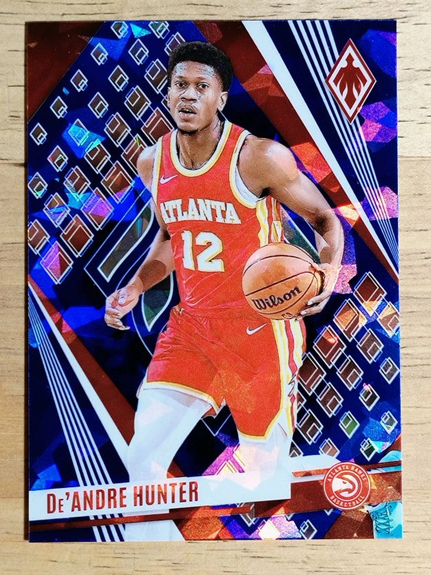2023-24 Panini Phoenix Blue Ice #204 De'Andre Hunter