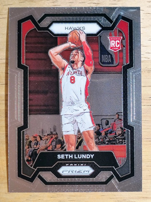 2023-24 Panini Prizm #138 Seth Lundy RC