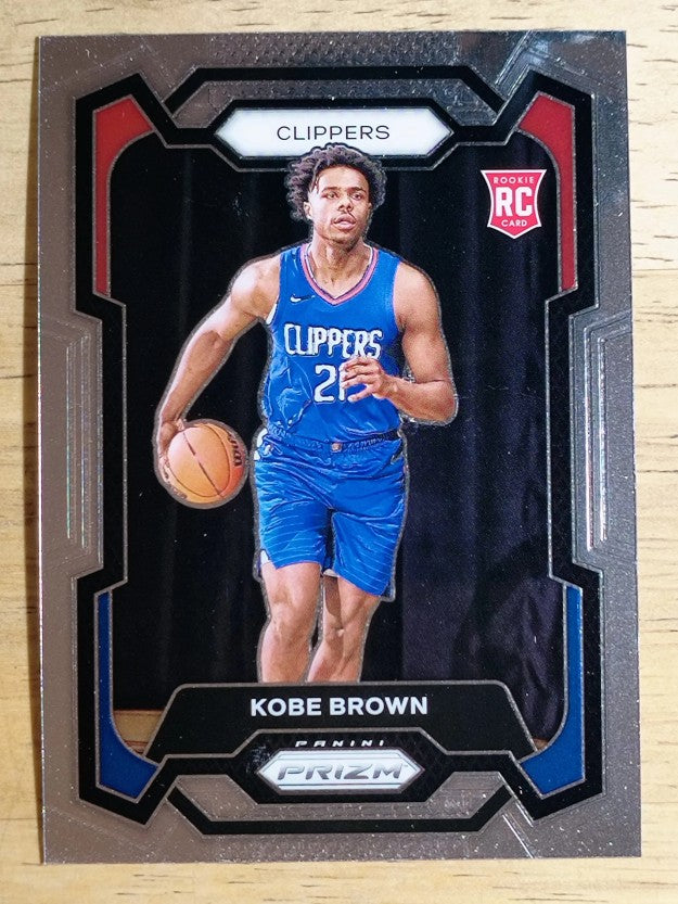 2023-24 Panini Prizm #144 Kobe Brown RC