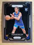 2023-24 Panini Prizm #155 Leonard Miller RC