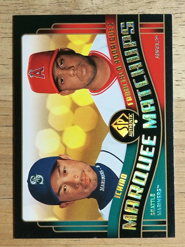 2008 SP Authentic Marquee Matchups #MM16 Ichiro Suzuki/Francisco Rodriguez