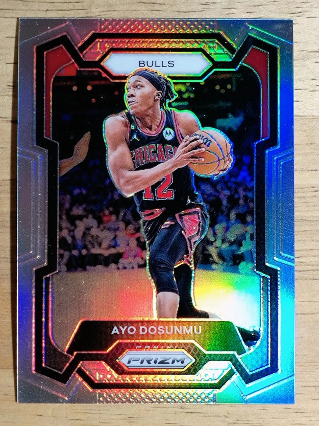 2023-24 Panini Prizm Prizms Silver #275 Ayo Dosunmu