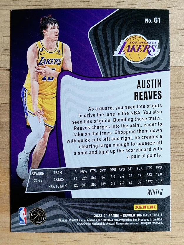 2023-24 Panini Revolution Winter #61 Austin Reaves