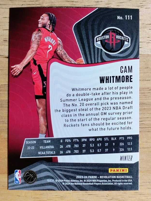 2023-24 Panini Revolution Winter #111 Cam Whitmore