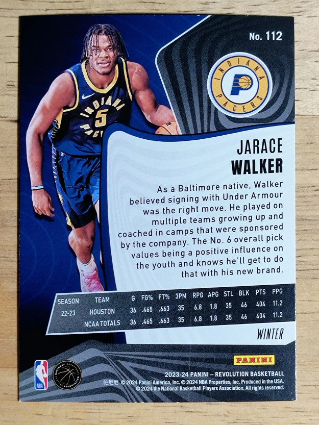 2023-24 Panini Revolution Winter #112 Jarace Walker