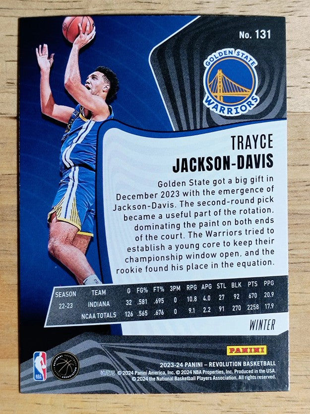 2023-24 Panini Revolution Winter #131 Trayce Jackson-Davis