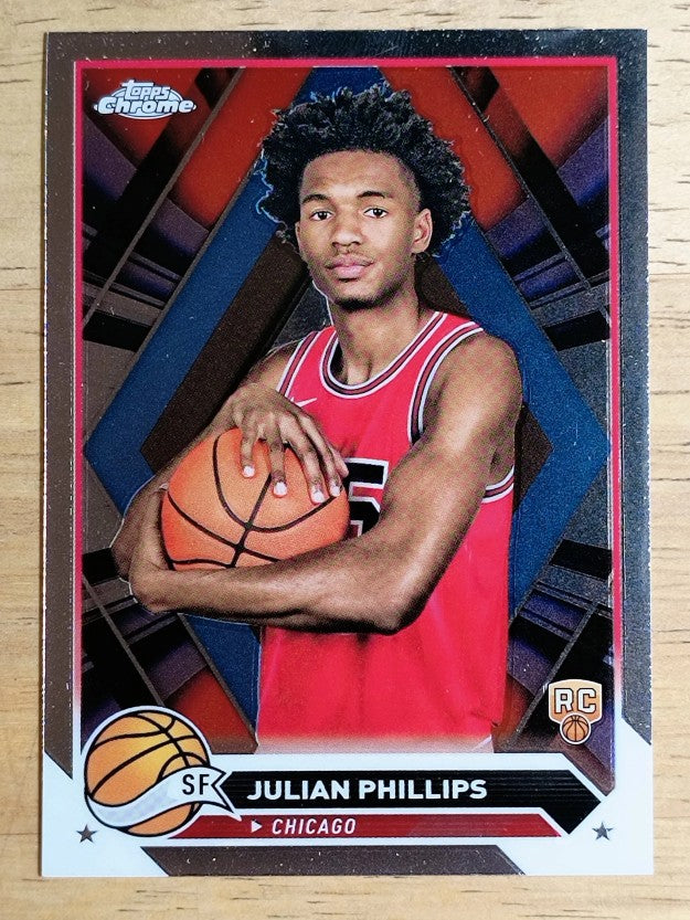 2023-24 Topps Chrome #39 Julian Phillips RC