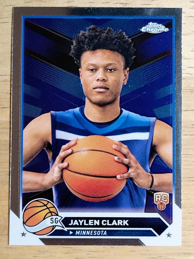 2023-24 Topps Chrome #49 Jaylen Clark RC