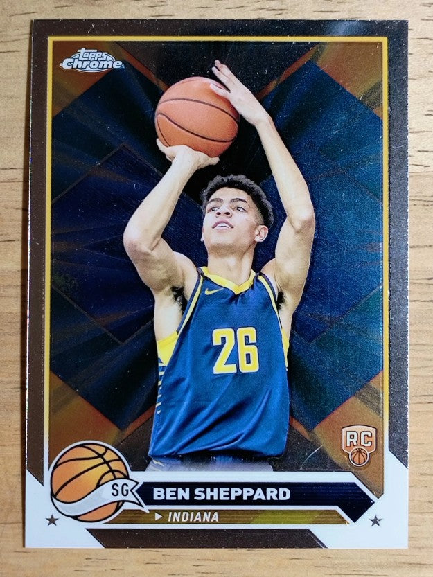 2023-24 Topps Chrome #83 Ben Sheppard RC