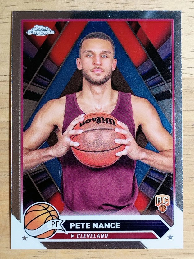 2023-24 Topps Chrome #144 Pete Nance RC