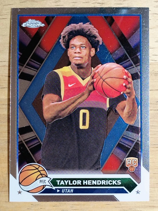 2023-24 Topps Chrome #147 Taylor Hendricks RC