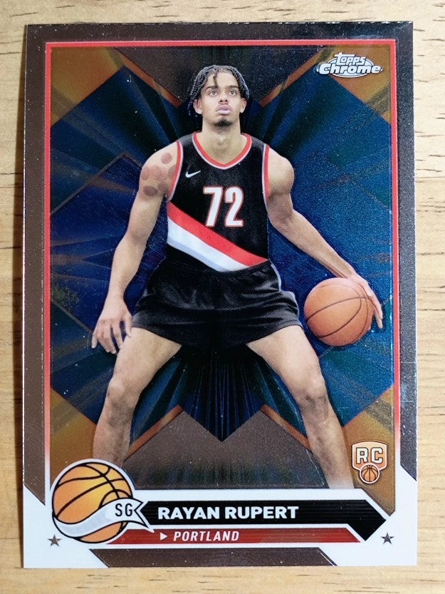 2023-24 Topps Chrome #155 Rayan Rupert RC
