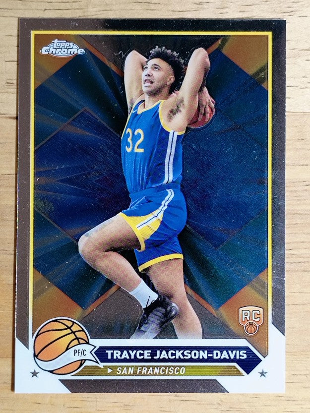 2023-24 Topps Chrome #176 Trayce Jackson-Davis RC