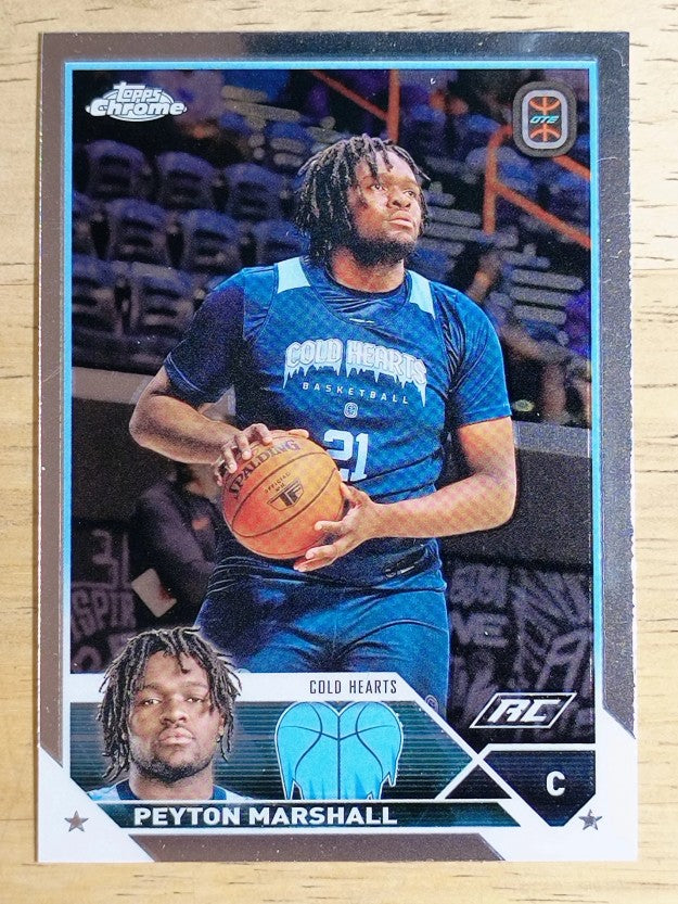 2023-24 Topps Chrome Overtime Elite #82 Peyton Marshall