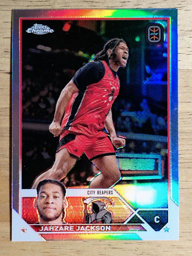 2023-24 Topps Chrome Overtime Elite Refractors #71 Jahzare Jackson