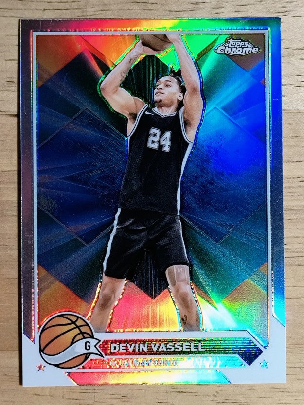 2023-24 Topps Chrome Refractors #152 Devin Vassell